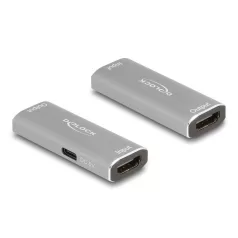 Delock HDMI Ismétlő 8K 60 Hz 20 m