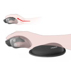 Delock Fekete csuklótámasz egérhez