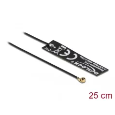   Delock GNSS BEIDOU GALILEO GLONASS GPS L1 L2 L5 antenna MHF® I kompatibilis csatlakozó felülettel 0