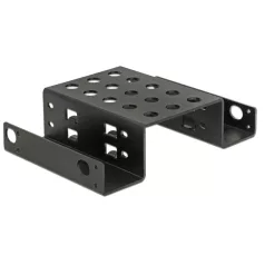 Delock Beépíto keret 2 x 2.5” - 5.25”, fekete