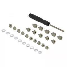   Delock 31 darabos szerszámkészlet M.2 SSD-hez és modulokhoz