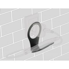   Delock Fekete mobiltelefontöltő tartó csatlakozóaljzathoz