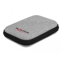   Delock 2.5” SSD-k, akár 12 x 8 x 2 cm méretű külső házak vagy merev lemezekhez védő táska