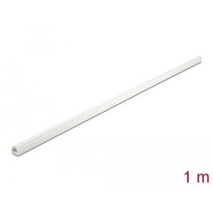   Delock Mini kábelcsatorna önzáró 10 x 10 mm - hossza 1 m fehér
