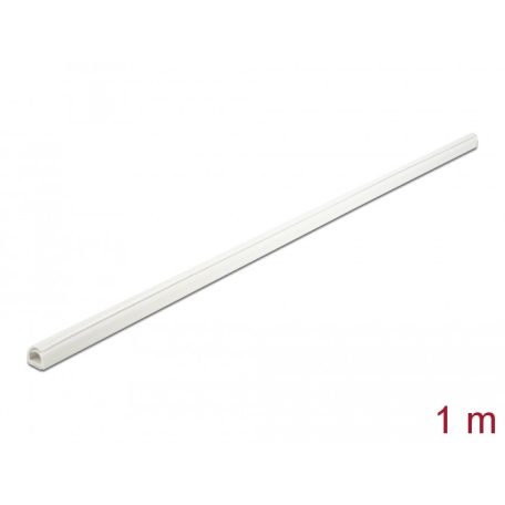 Delock Mini kábelcsatorna önzáró 10 x 10 mm - hossza 1 m fehér