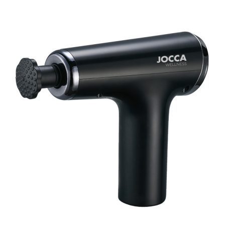 Jocca akkumulátoros masszázspisztoly 4 féle maszírozó fejjel