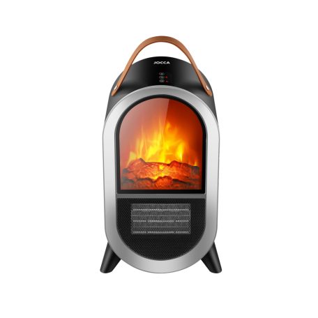 Jocca kerámia fűtőbetétes hősugárzó, kandallóhatású megjelenés 1500W melegítési teljesítmény