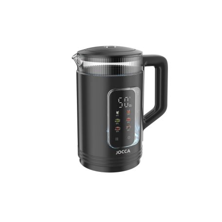 Jocca Easy Touch fekete elektromos vízforraló 1.5l érintőképernyős vezérlés