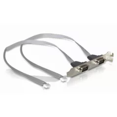 Delock slot konzol 2 x COM port 2 mm-es