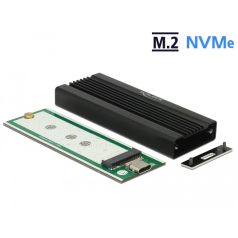 Delock M.2 NVMe PCIe SSD-hez külso ház SuperSpeed USB 10 Gbps (USB 3.1 Gen 2) ...