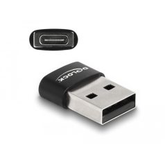   Delock USB 2.0 adapter A-típusú USB apa - USB Type-C™ anya fekete