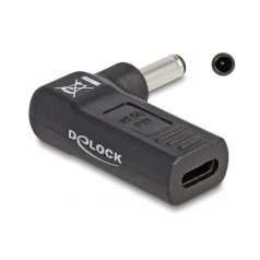 Delock Laptop töltőkábel adapter USB Type-C  anya - Dell 4,5 x 3,0 mm apa 90 ...