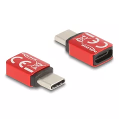   Delock USB adatblokkoló USB Type-C™ csatlakozó - USB Type-C™ aljzat 240 W