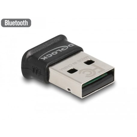 Delock USB Bluetooth 5.0 adapter class 1 mikrokialakítással - működés ...