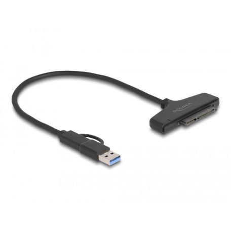 Delock USB - SATA 6 Gb/s átalakító USB Type-C  vagy A-típusú USB ...