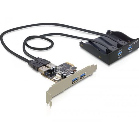 Delock elülső panel, 2 x USB 3.0 + PCI Express Card 2 x USB 3.0