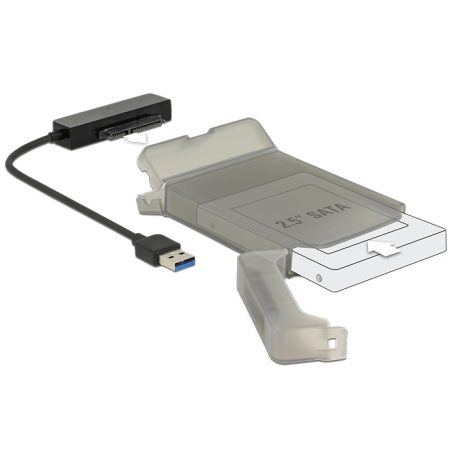 Delock Átalakító USB 3.0-s, A-típusú csatlakozódugó > SATA 6 Gb/s 22 ...