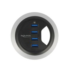 Delock 4 porttal rendelkező asztali USB 3.0 elosztó