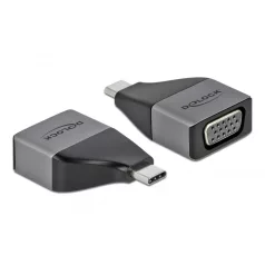  Delock USB Type-C™ adapter VGA (DP Alt Mode) 1080p – kompakt kialakítású