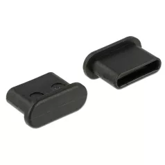   Delock Porvédo USB Type-C™ kimenethez fogantyú nélkül 10 darab fekete