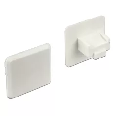   Delock Porvédo RJ45 kimenethez fogantyú nélkül 10 darab fehér