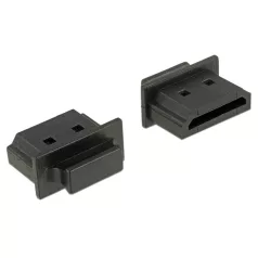   Delock Porvédo HDMI-A típusú kimenethez fogantyúval 10 db fekete