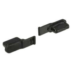 Delock Porvédő az Lightning™ hüvely, 10 darab fekete