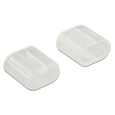 Delock Porvédő az Lightning™ dugó, 10 darab áttetsző