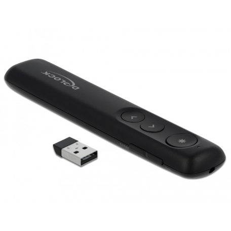 Delock USB-s Lézermutató fekete
