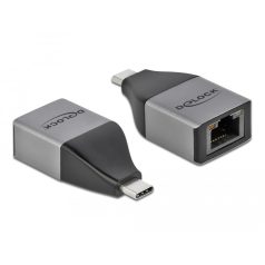   Delock USB Type-C™ adapter Gigabit LAN 10/100/1000 Mbps – kompakt kialakítású