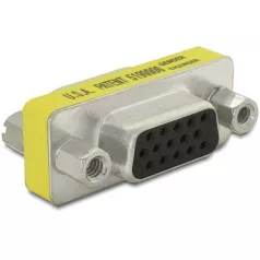 Delock Adapter nemváltó VGA anya-anya