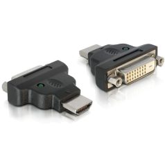 Delock adapter HDMI apa > DVI-25tűs anya
