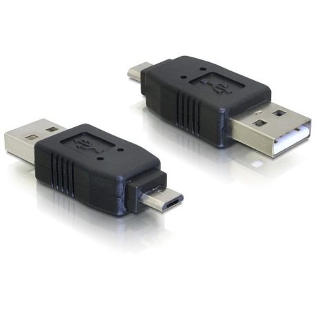 Delock adapter USB micro-B apa USB2.0 A apára