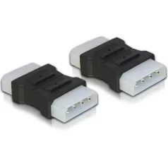Delock Adapter 4 tűs Molex apa-apa