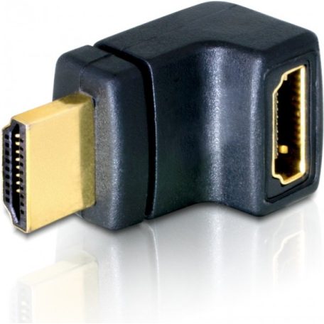 Delock adapter HDMI apa > HDMI anya 90° fel