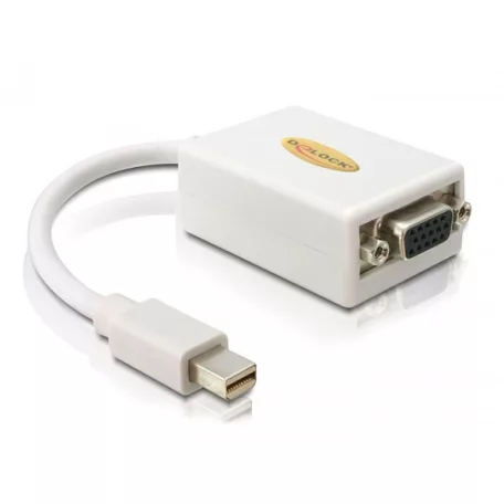 Delock Adapter mini Displayport > VGA 15 tűs anya