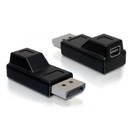 Delock Adapter Displayport male > Displayport mini female, nikkel bevonat, ...