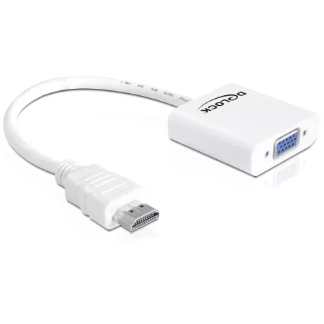Delock HDMI-A adapter, apa > VGA anya
