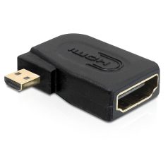   Delock adapter magas sebességű HDMI - micro D apa > A anya oldalra fordítva