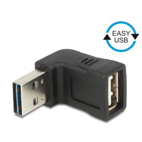 Delock EASY-USB 2.0-A apa > USB 2.0-A anya fel/le forgatott adapter