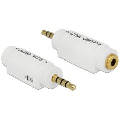   Delock Adapter 3.5 mm 4 pin Stereo jack apa> 3.5 mm 4 pin Stereo jack anya