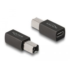 Delock USB 2.0 adapter USB Type-C™ anya – B-típusú apa