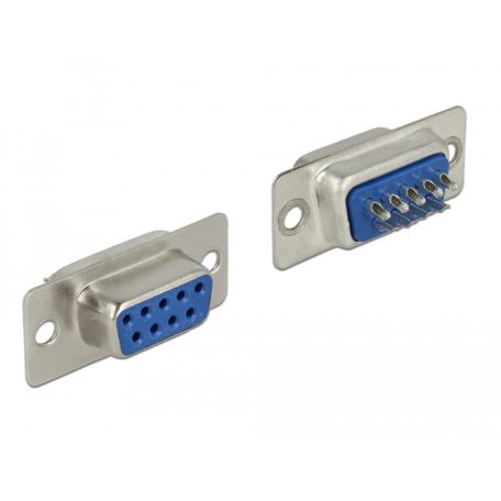 Delock 9 érintkezős Sub-D anya csatlakozó