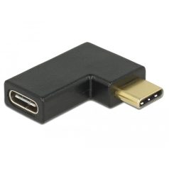   Delock Adapter USB 10 Gbps (USB 3.1 Gen 2) USB Type-C csatlakozó > csatlakozó ívelt bal / jobb