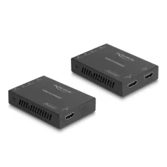   Delock HDMI-hosszabbító készlet Cat.6-os kábelen keresztül 4K 60 Hz 50 m