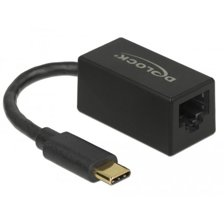 Delock Adapter SuperSpeed USB (USB 3.2 Gen 1) USB Type-C™ > Gigabit LAN 10/100/1000