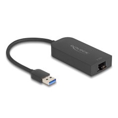 Delock A-típusú USB adapter – 2,5 Gigabit LAN