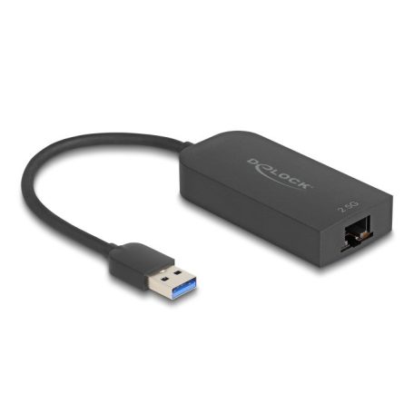 Delock A-típusú USB adapter – 2,5 Gigabit LAN