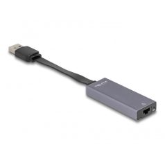 Delock A-típusú USB adapter – 2,5 Gigabit LAN vékony