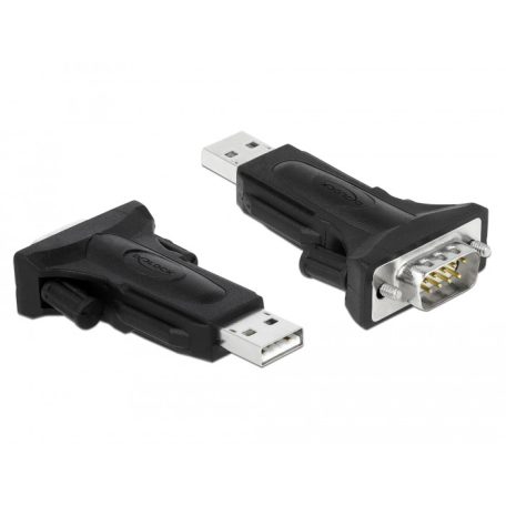 Delock Adapter USB 2.0 A-típusú csatlakozó - 1 x soros RS-422/485 DB9